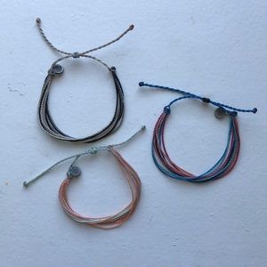 3 Pura Vida Original Bracelets